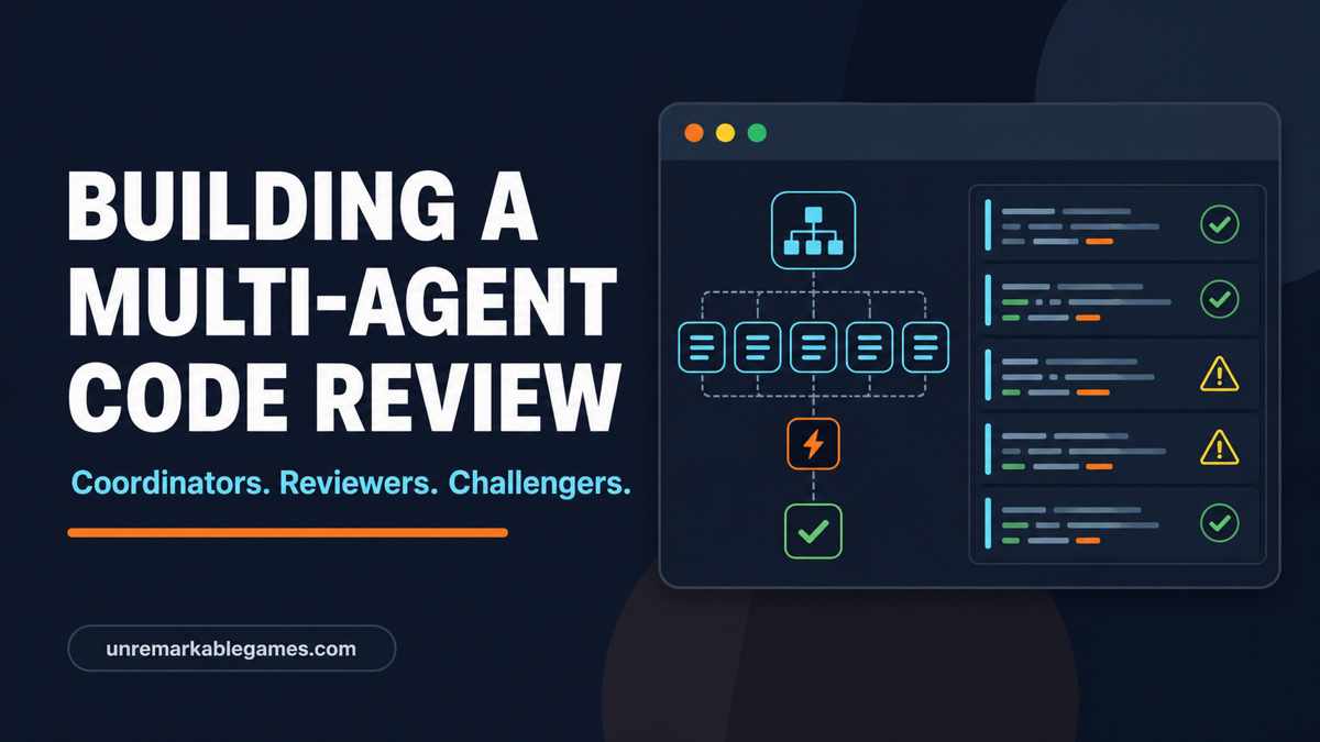 Building a Multi-Agent Code Review